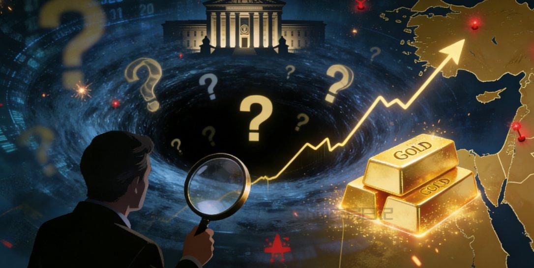 一句话交易日记：市场在数据黑洞中摸索美联储的真实意图，而地缘政治的零星火花正在为黄金的避险属性添柴。